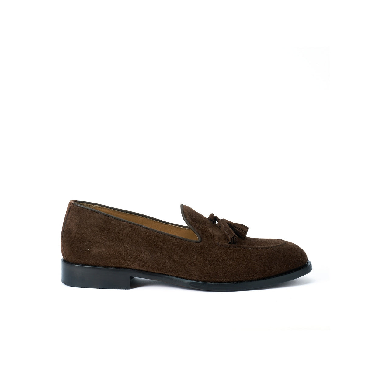 Mocassins À Pompom - Marron Foncé - Homme