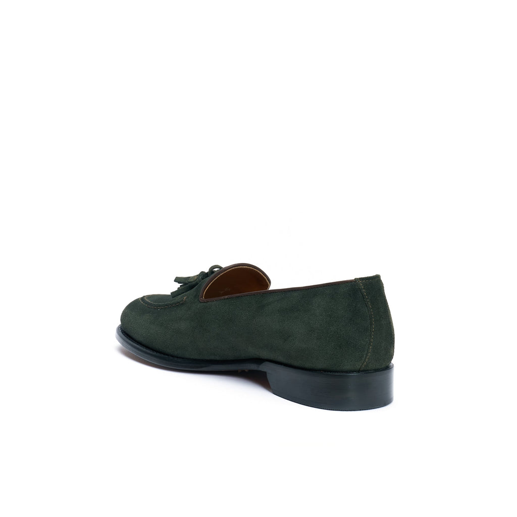 Mocassins À Pompom - Vert Forêt - Homme
