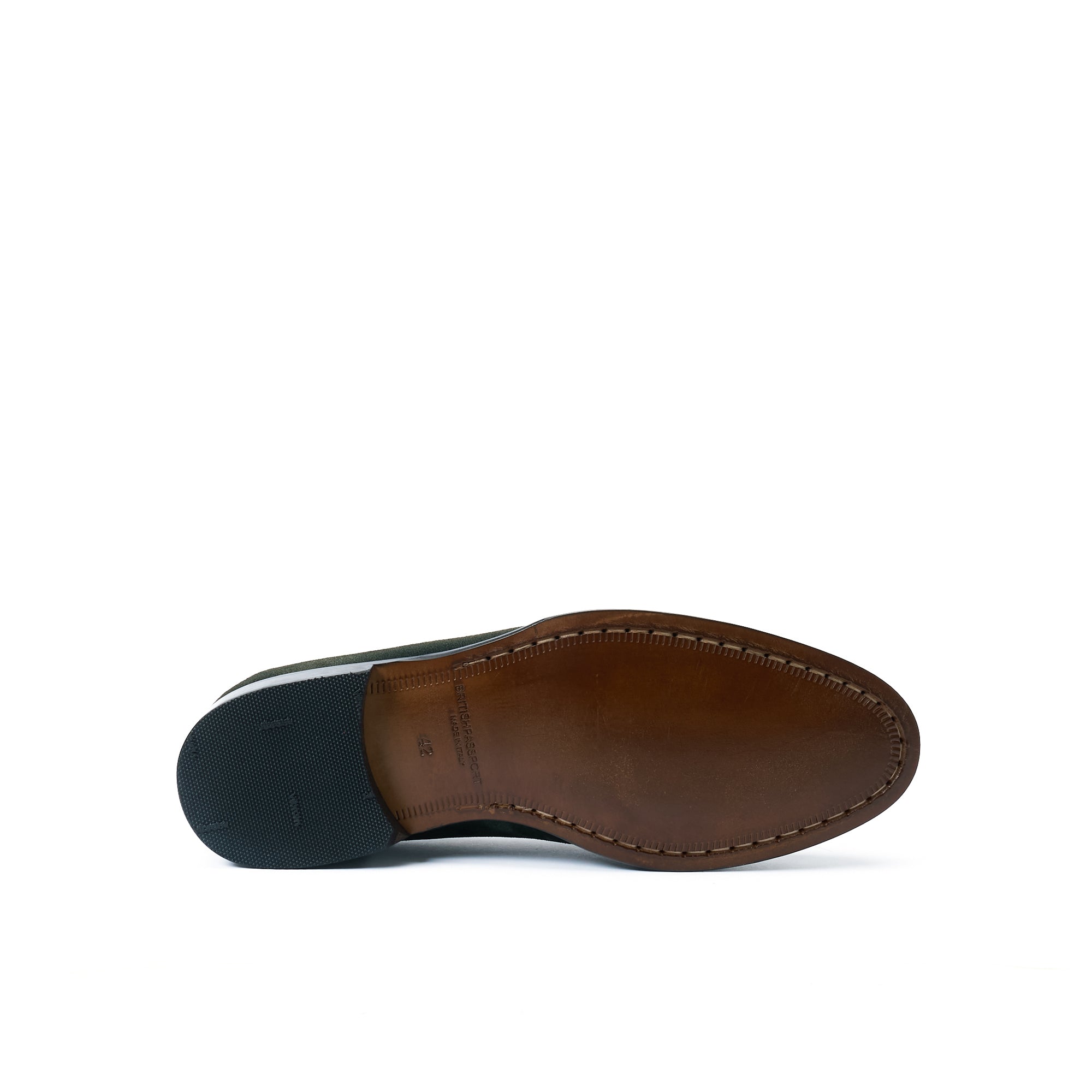 Mocassins À Pompom - Vert Forêt - Homme
