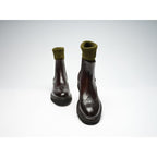 Bottines Chelsea À Bout D'Aile - Marron Foncé - Femme