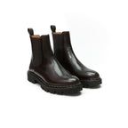 Bottines Chelsea - Marron Foncé - Femme