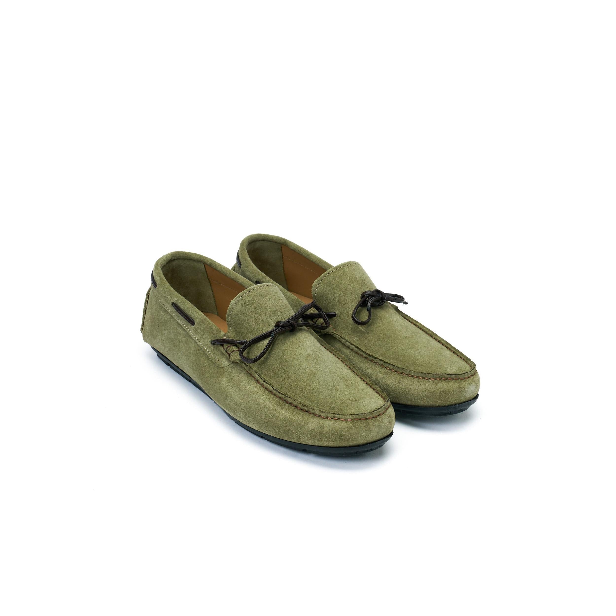 Mocassins Driver - Vert Clair - Homme
