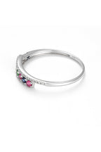 Bague "Passion Scintillante" D0,045/18 Mx0,28/9