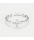 Bague "Rolietta" - Diamants 0,03Ct/10 - Or Blanc