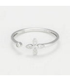 Bague "Rolietta" - Diamants 0,03Ct/10 - Or Blanc