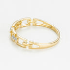 Bague "Maillage" D0,01/9 - Or Jaune