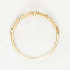 Bague "Maillage" D0,01/9 - Or Jaune