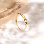 Bague "Maillage" D0,01/9 - Or Jaune