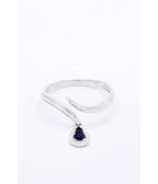 Bague "Soélie" - D0,10/35 S0,18/2 - Or Blanc