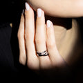 Bague " Tresse De Diamants"