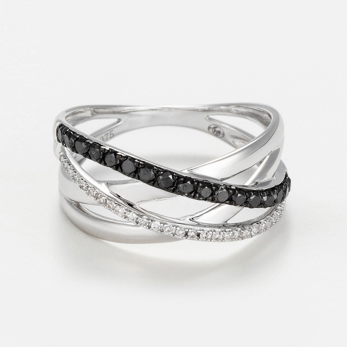 Bague " Tresse De Diamants"