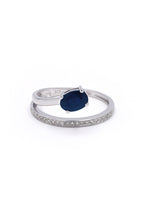 Bague "Sannia" Dimanats 0,07Ct/23 Saphir 0,56Ct/1
