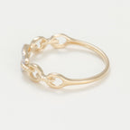 Bague "Hana" D0,04/14 - Or Jaune 375/1000