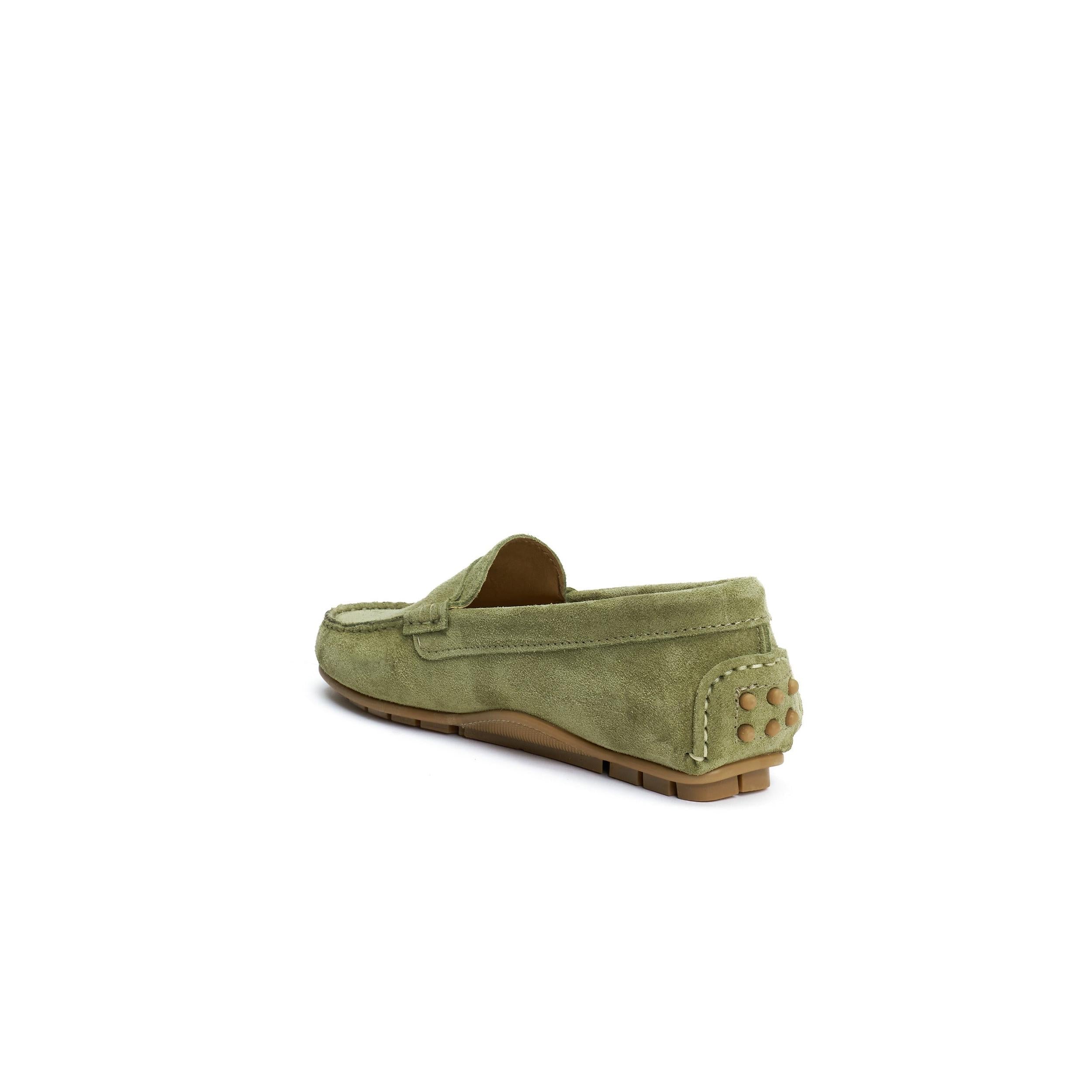 Mocassins Driver - Vert Clair - Femme