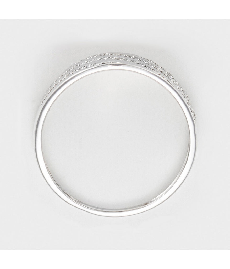 Bague "Fourreau"- Or Blanc - Or Blanc