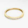 Bague "Alliance My Love" Diamants 0,05Ct/20 - Or Jaune