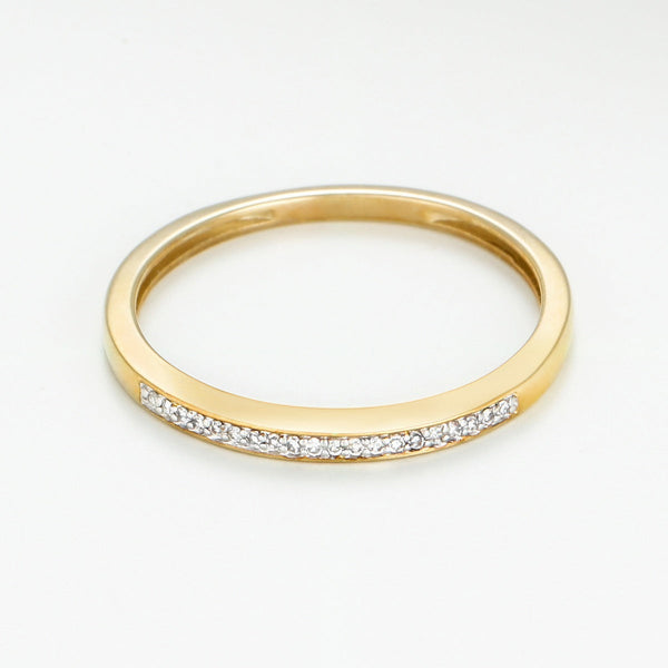 Bague "Alliance My Love" Diamants 0,05Ct/20 - Or Jaune