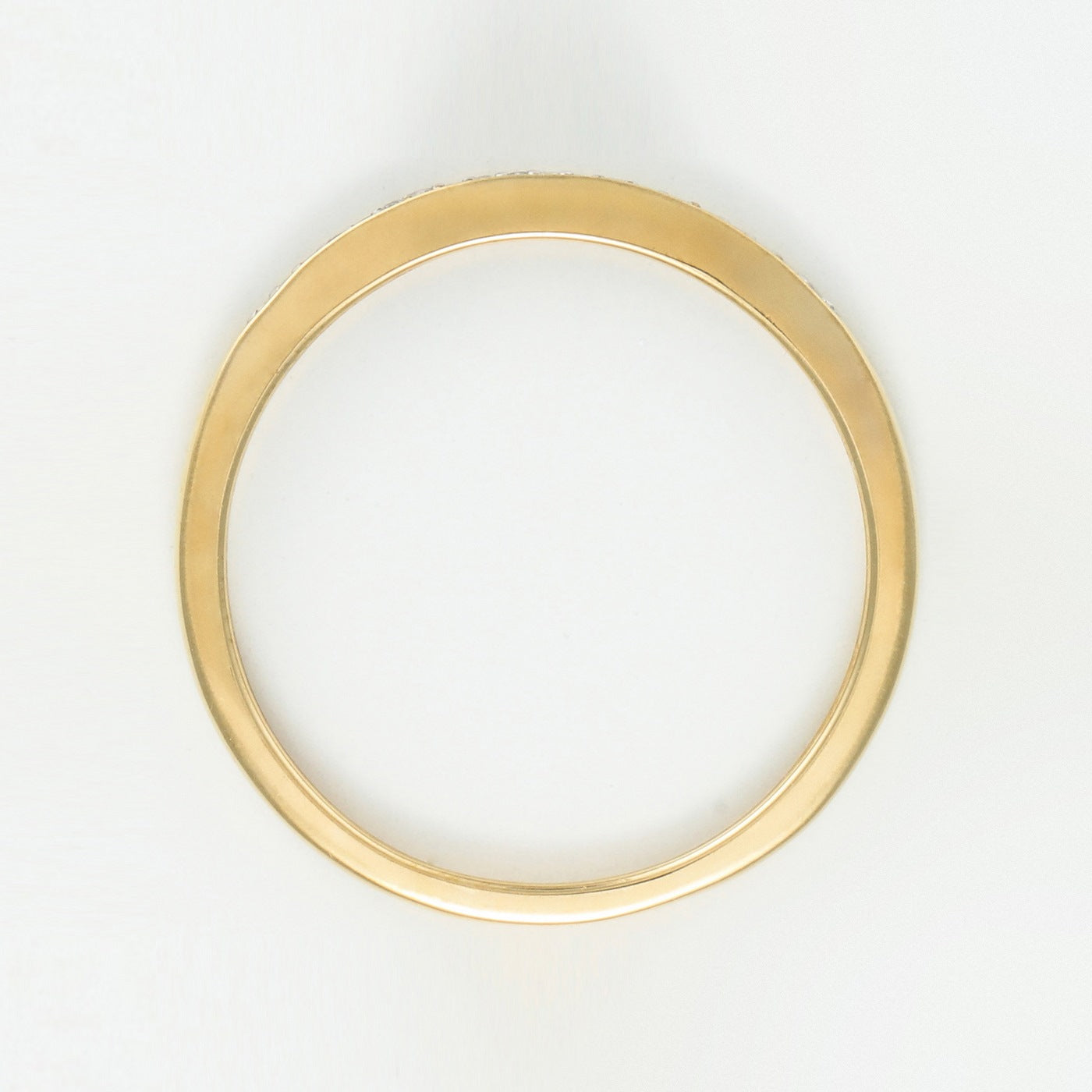 Bague "Alliance My Love" D0,05Ct/20 - Or Jaune 375/1000