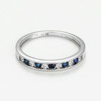 Bague "Alternance"- Or Blanc - Or Blanc