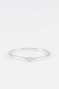 Bague "Mayte" Diamants 0,04/1 - Or Blanc 375/1000