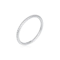 Bague "Pour Toujours" Or Blanc 375/1000