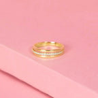 Bague "Lovers" - Or Jaune 375/1000