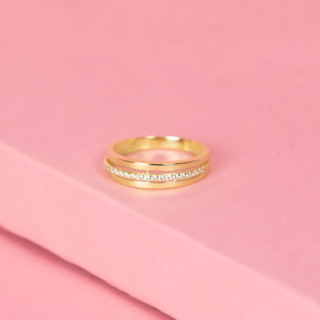 Bague "Lovers" - Or Jaune 375/1000