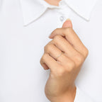 Bague "Elynn" - Or Jaune 375/1000 Et Zirconium