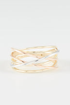 Bague "Rose" - Or Tricolore 375/1000