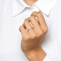 Bague "Mayfair" - Or Jaune 375/1000 Et Zirconium