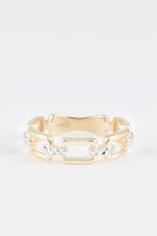 Bague "Grace" - Or Bicolor 375/1000