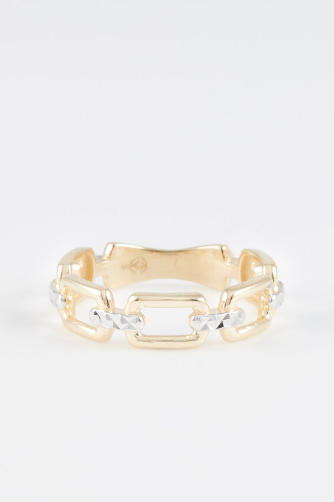 Bague "Grace" - Or Bicolor 375/1000