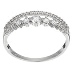 Bague "Ma Reine" - Or Blanc 375/1000