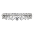 Bague "Ma Reine" - Or Blanc 375/1000