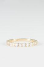 Bague "Romy" - Or Jaune 375/1000 Et Zirconium