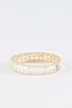 Bague "Grey" - Or Jaune 375/1000 Et Zirconium