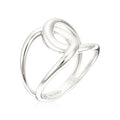 Bague "Ma Racine" Or Blanc 375/1000