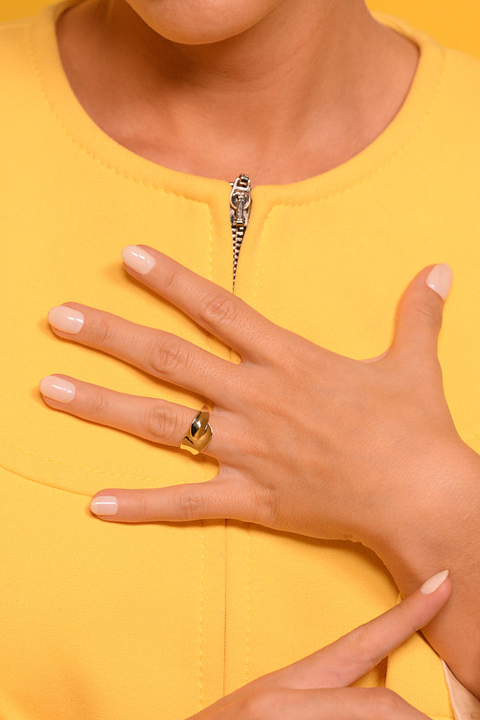 Bague "Mine" - Or Jaune 375/1000