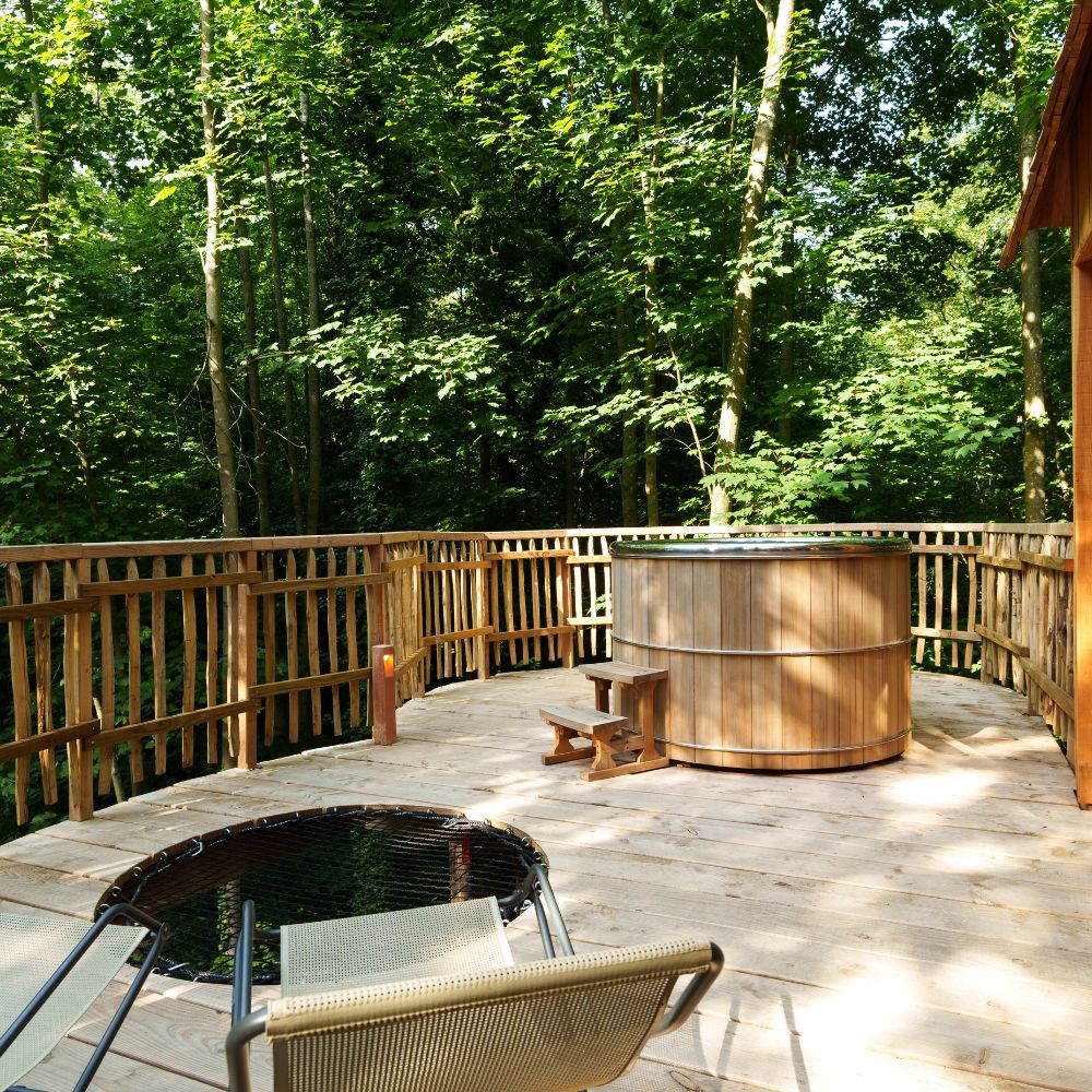 Carte Cadeau 1 Nuit En Cabane Famille Spa