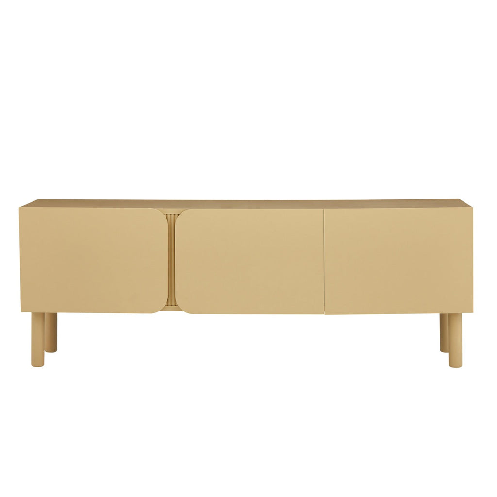 Braga - Meuble Tv 3 Portes - Beige