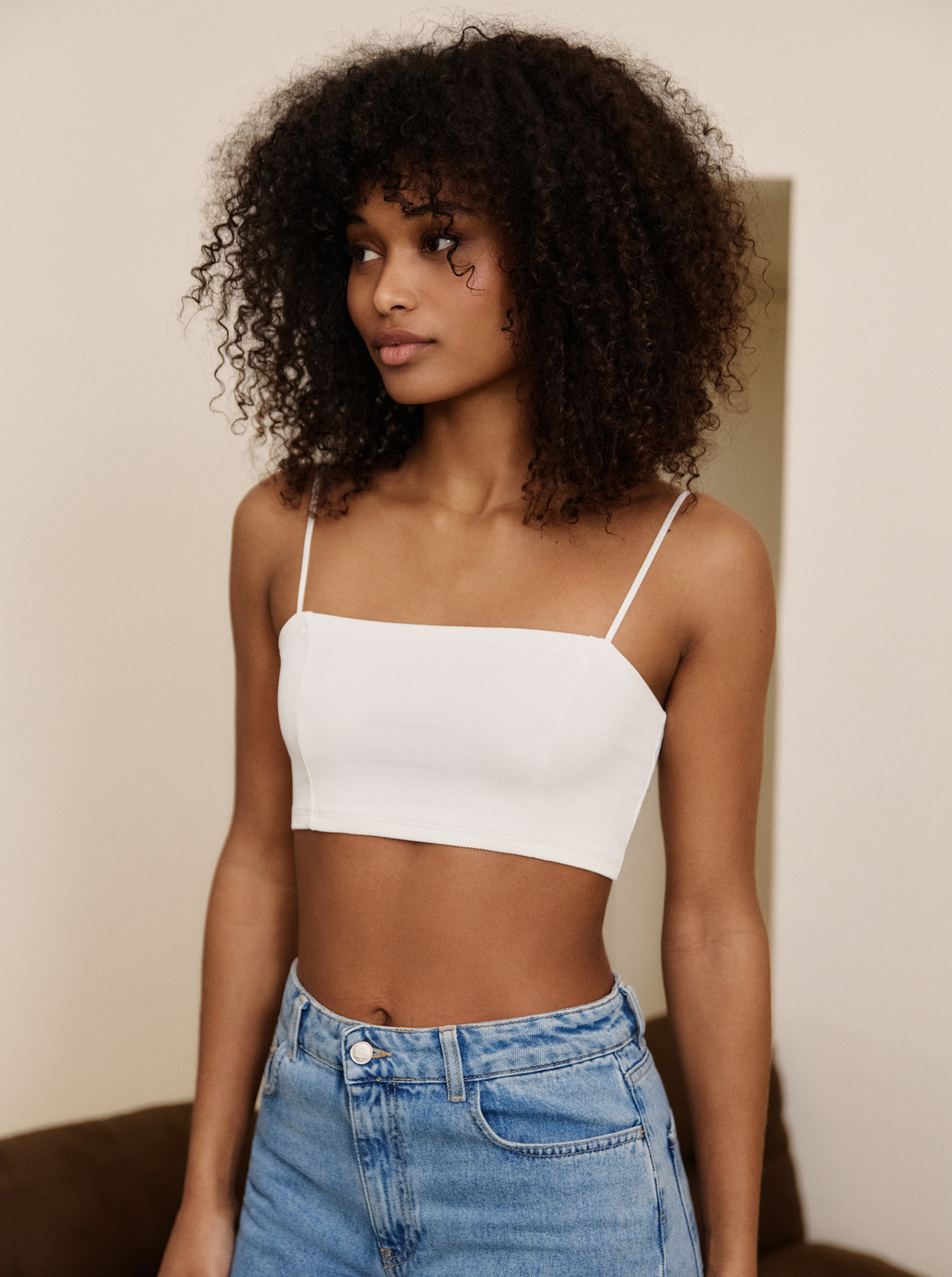 Brassière Straight White