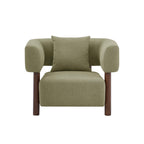 Brazza - Fauteuil Fixe 1 Place - Tissu Kaki