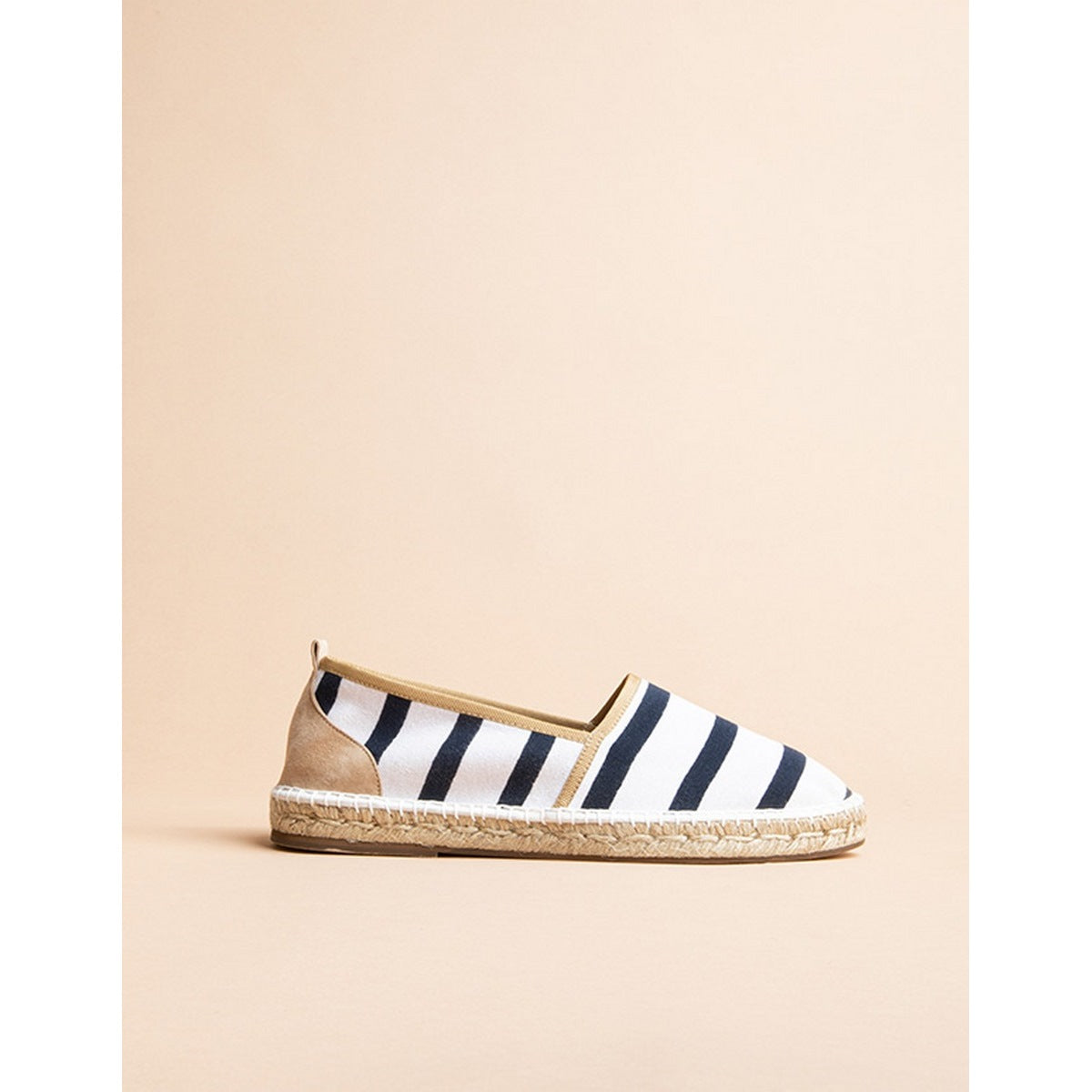 Espadrilles Plate Brestoise - Blanc Beige - Homme