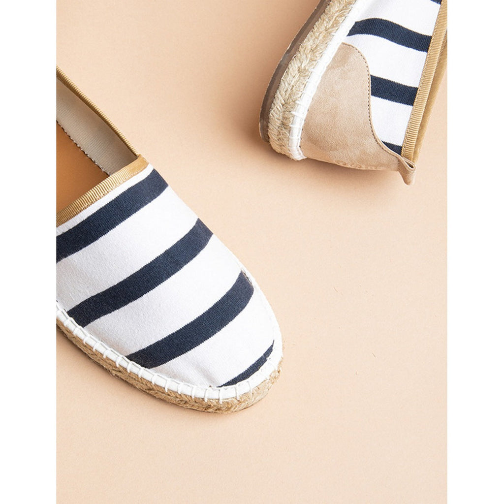 Espadrilles Plate Brestoise - Blanc Beige - Homme