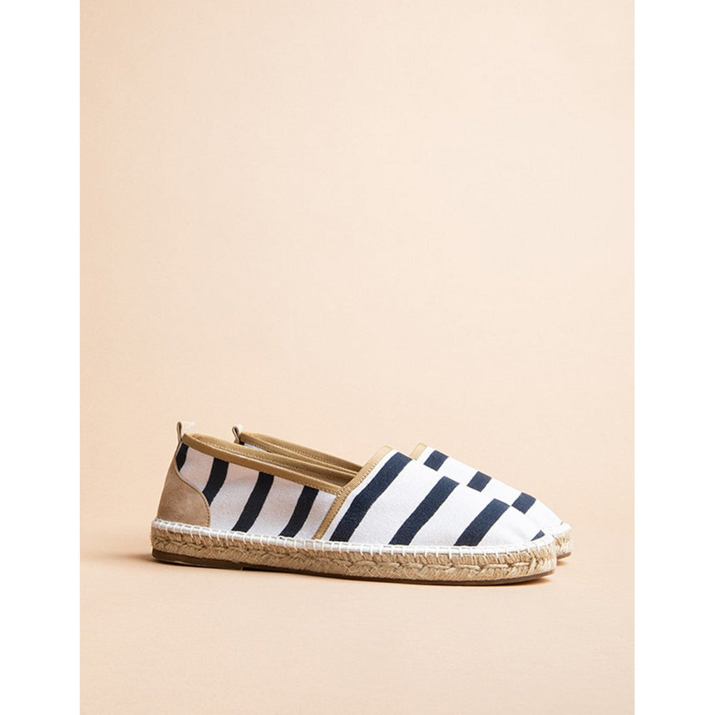 Espadrilles Plate Brestoise - Blanc Beige - Homme