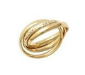 Bague "Liaison Parfaite" Or Jaune 375/1000