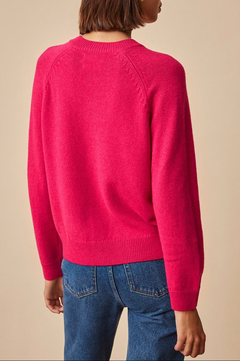 Pull Brillon - Geranium
