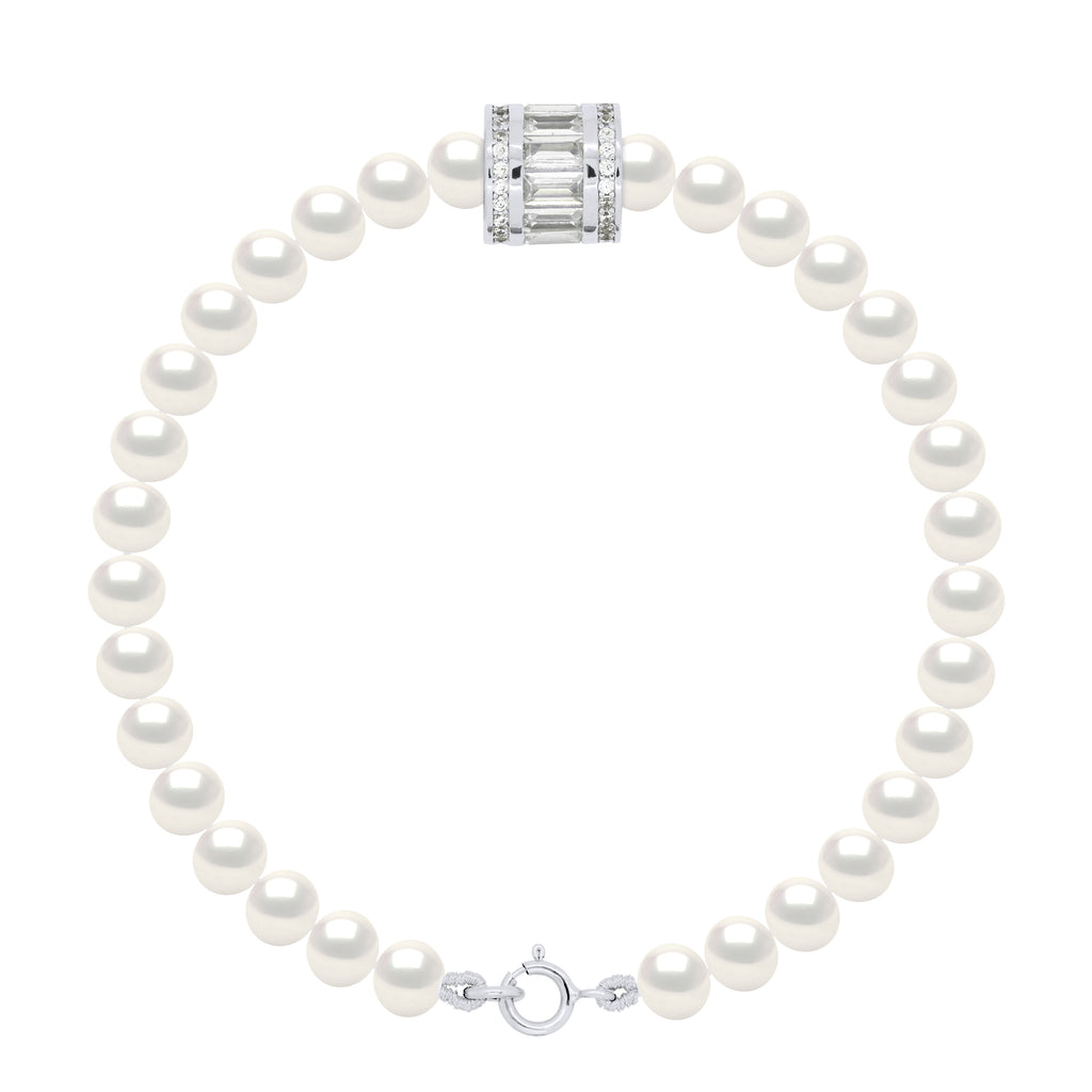 Bracelet Joaillerie Rang De Perles 5-6 Mm - Manon