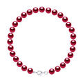 Bracelet Rang De Perles Rondes - Argent 925 - Hugo