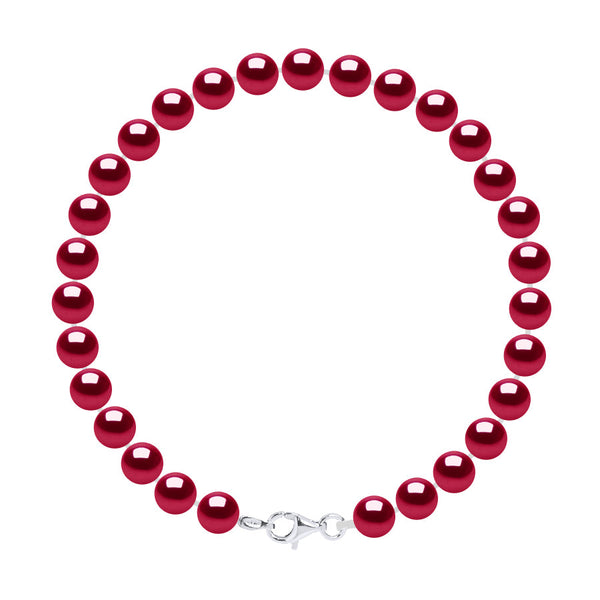 Bracelet Rang De Perles Rondes - Argent 925 - Hugo
